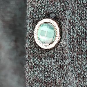 Cardigan Sweater Small Detailed Buttons Sweater Long Sleeve Office